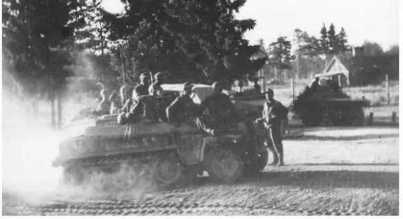 The picture depicts an Sd Kfz 2501 Neu from AufklärungsAbteilung 44th - фото 41