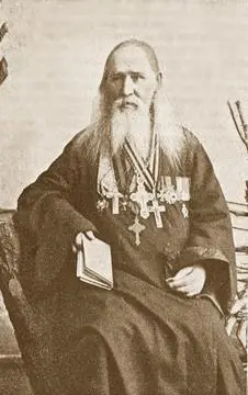 Протоиерей Дамиан Амвросиевич Борщ уже после войны и назначения настоятелем - фото 86