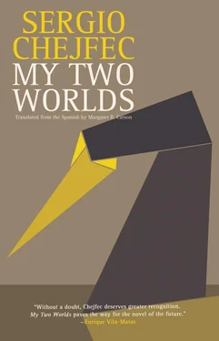 Sergio Chejfec My Two Worlds обложка книги