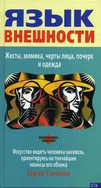 Сергей Степанов Язык внешности. Жесты, мимика, черты лица, почерк и одежда обложка книги