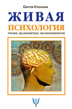 Сергей Степанов Живая психология. Уроки знаменитых экспериментов обложка книги