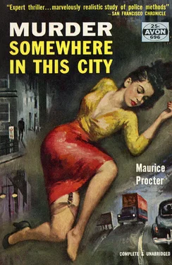 Maurice Procter Murder Somewhere in This City обложка книги