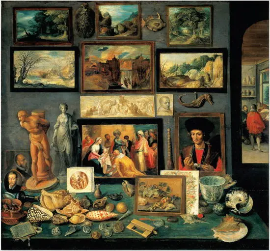 Frans Francken the Youngers Chamber of Art and Antiquities 1636 a painting - фото 27