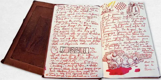 Notebook 3 opened to Pages 9A and 9B while resting on Notebook 4 Since - фото 29