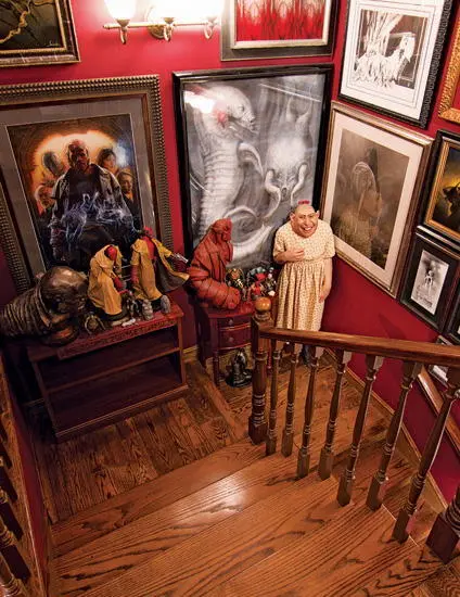 The staircase leading up to the second floor of Bleak House THE SCREENING - фото 48