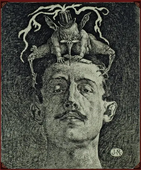 Julio Ruelass The Critics 1906 a print of which hangs in the entryway at - фото 52