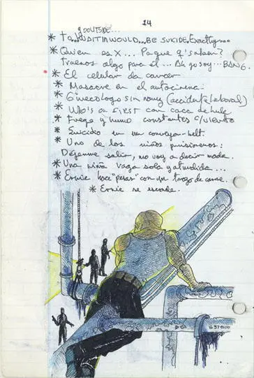 BLUE NOTEBOOK PAGE 14 To go OUTSIDE WAIT IN WOULD BE SUICIDE Exactly - фото 411