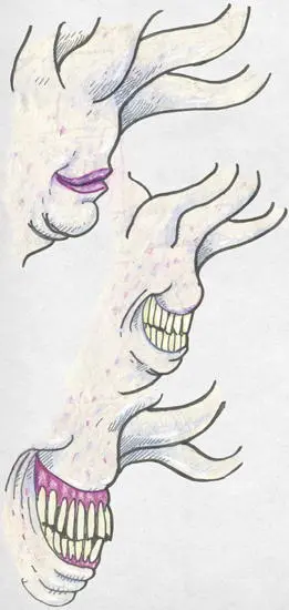 A series of Cthulhulike profiles from Notebook 3 Page 30A While this project - фото 431