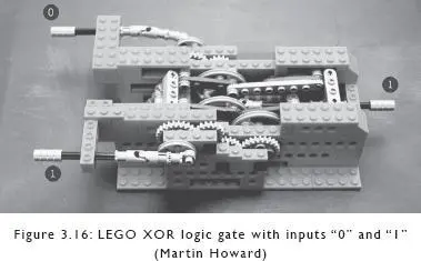 If youre still having trouble visualizing how these LEGO logic gates work you - фото 19