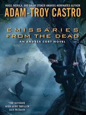 Adam-Troy Castro Emissaries from the Dead обложка книги