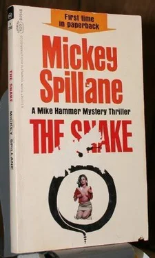 Mickey Spillane The Snake обложка книги