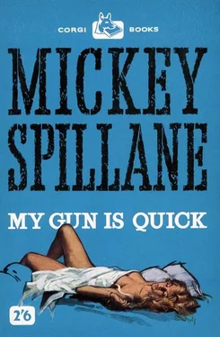 Mickey Spillane My Gun Is Quick обложка книги