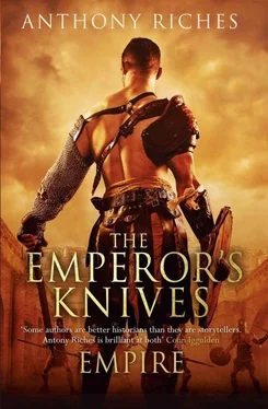 Anthony Riches The Emperor's Knives обложка книги