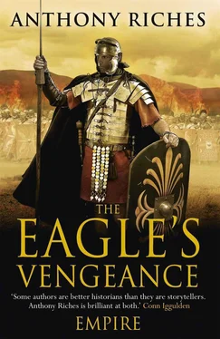 Anthony Riches The Eagle's Vengeance обложка книги