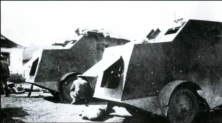 Ремонт броневиков Джеффери Июль 1917 года - фото 16