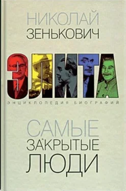 Николай Зенькович Самые закрытые люди. От Ленина до Горбачева: Энциклопедия биографий обложка книги