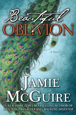 Jamie McGuire Beautiful Oblivion обложка книги