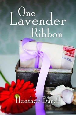 Heather Burch One Lavender Ribbon обложка книги