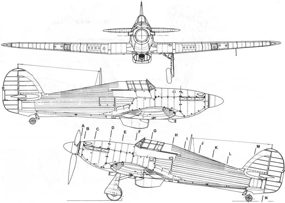 Hawker Hurricane Mk IIB HawkerHurricane Mk IIB T Hawker Hurricanc Mk - фото 59