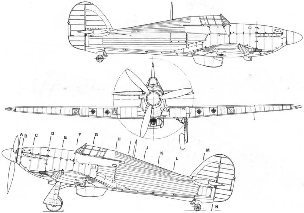 Hawker Hurricane Mk IIC Hawker Hurricane Mk IIC Hawker Hurricane Mk IIC с - фото 65