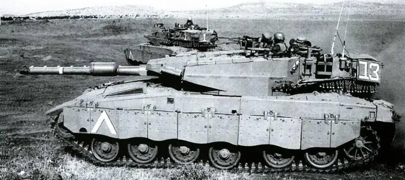 Основные боевые танки Меркава Мк 3 Bet на тактических занятиях Механизм - фото 3