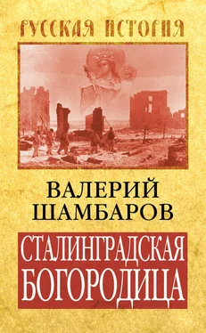 Валерий Шамбаров Сталинградская Богородица обложка книги