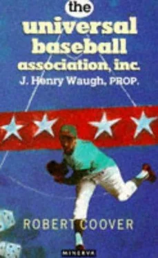 Robert Coover The Universal Baseball Association, Inc., J. Henry Waugh, Prop обложка книги