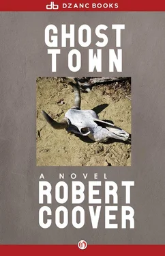 Robert Coover Ghost Town обложка книги