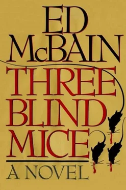 Ed McBain Three Blind Mice обложка книги