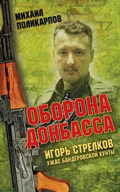 Михаил Поликарпов Игорь Стрелков - ужас бандеровской хунты. Оборона Донбасса обложка книги