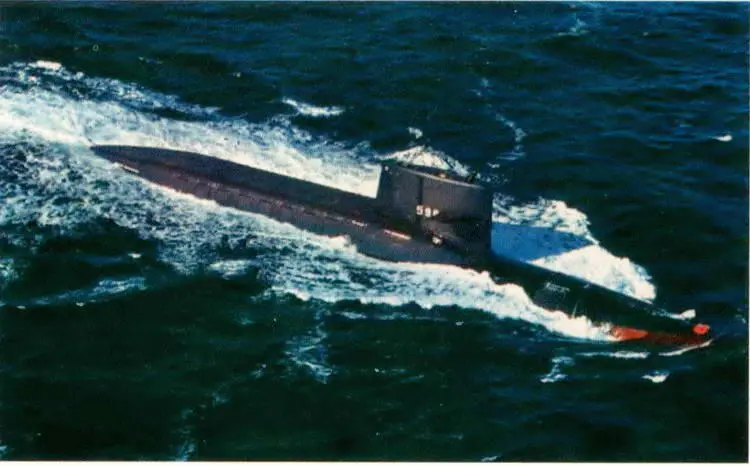 Атомная ракетная подводная лодка SSBN598 George Washington Дата спуска на - фото 30