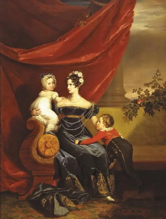 Императрица Елизавета Алексеевна с детьми Сражение за Смоленск 1812 г - фото 12