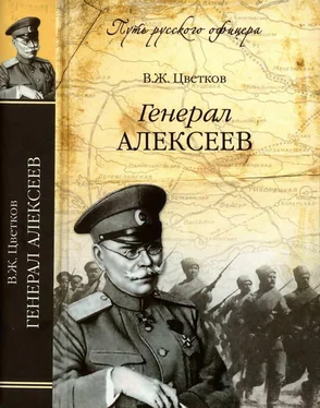 Василий Цветков Генерал Алексеев обложка книги