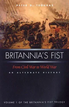 Peter Tsouras Britannia's Fist: From Civil War to World War обложка книги