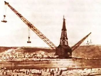 Экскаваторкран на строительстве Чикагского канала 1890е годы - фото 17