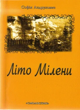 Софія Андрухович Літо Мілени обложка книги