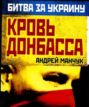 Андрей Манчук Кровь Донбасса обложка книги
