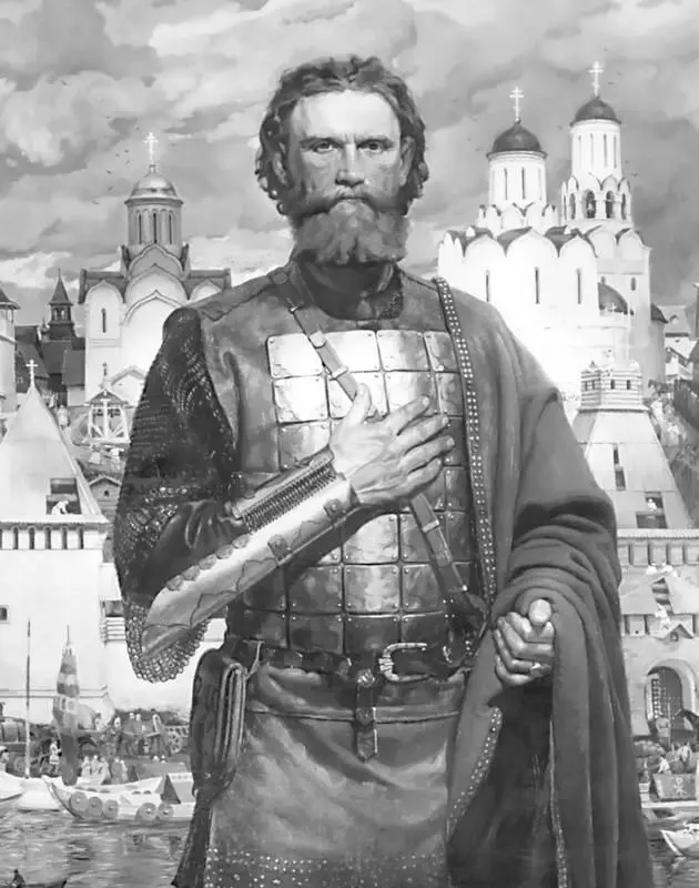 Дмитрий Донской Художник Виктор Моторин 2003 Во время этой борьбы князь - фото 5
