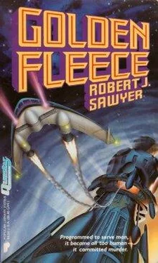 Robert Sawyer Golden Fleece обложка книги