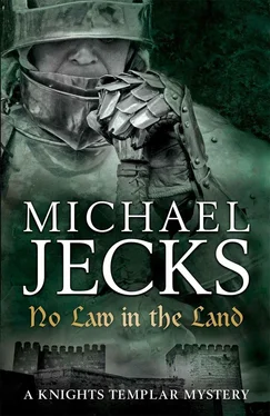 Michael Jecks No Law in the Land обложка книги