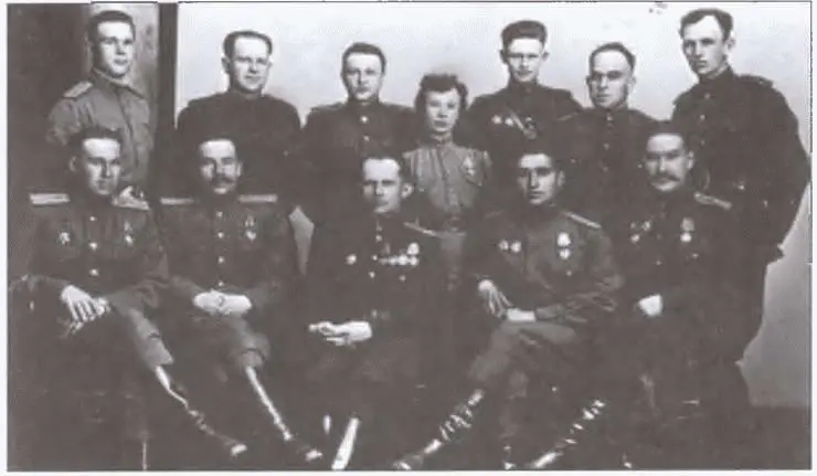 Командование и штаб 29го стрелкового полка Бухарест май 1945 г - фото 8