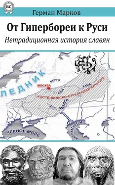 Герман Марков От Гипербореи к Руси. Нетрадиционная история славян обложка книги