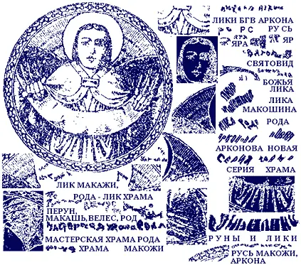 Рис 8 Антропоморфный лик Яра В основе славянского пантеона находятся боги - фото 8