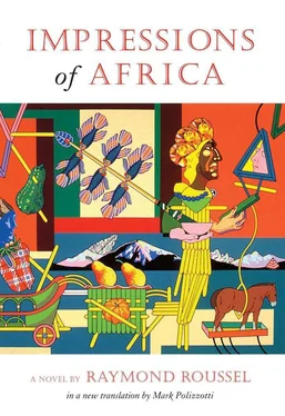 Raymond Roussel Impressions of Africa обложка книги