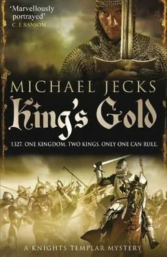 Michael Jecks King's Gold обложка книги