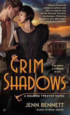 Jenn Bennett Grim Shadows обложка книги