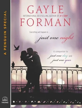 Gayle Forman Just One Night обложка книги