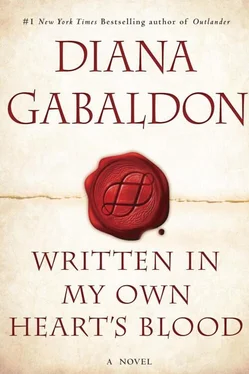 Diana Gabaldon Written in My Own Heart's Blood обложка книги