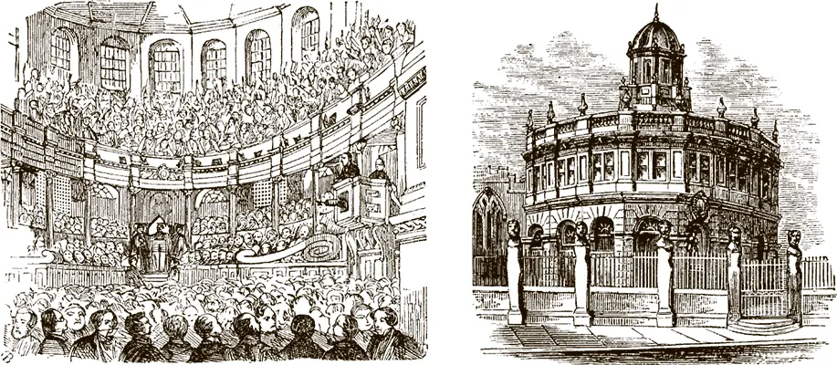 Театр Шелдона внутри и снаружи Театр Шелдона Sheldonian Theatre был - фото 64