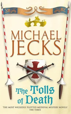 Michael Jecks The Tolls of Death обложка книги